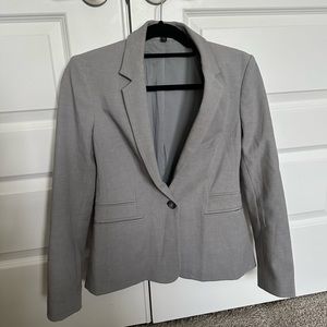 Express Gray Size 6 Blazer Jacket EUC workwear Dress Up
